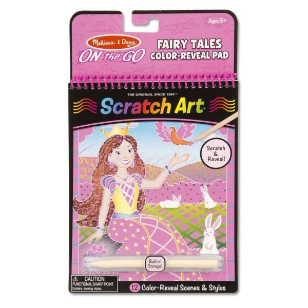 Альбом царапок Сказочные персонажи Color - Reveal Pictures - Fairy Tale Melissa & Doug
Альбом царапок Сказочные персонажи Color - Reveal Pictures - Fairy Tale Melissa & Doug