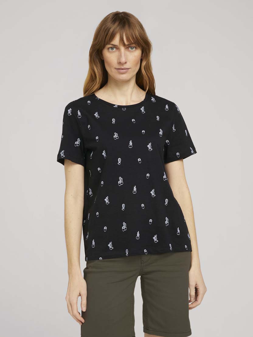 Футболка Tom Tailor 1025850 black white cactus design чёрный, Футболка Tom Tailor 1025850 black white cactus design S чёрный
Футболка Tom Tailor 1025850 black white cactus design чёрный, Футболка Tom Tailor 1025850 black white cactus design S чёрный