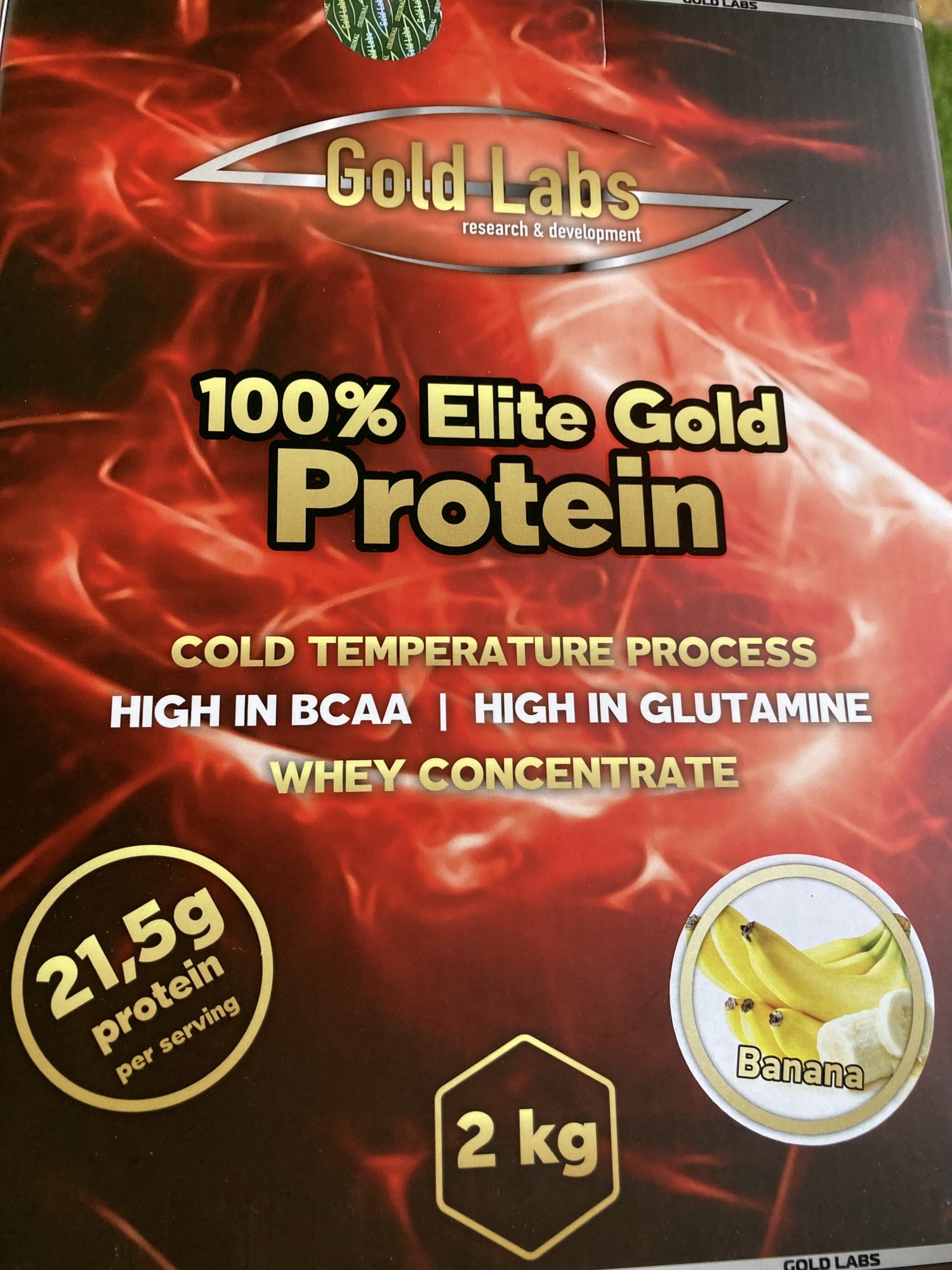 Протеїн - Концентрат сироваткового протеїну - Gold Labs 100% Elite Protein Gold 2 kg
Протеїн - Концентрат сироваткового протеїну - Gold Labs 100% Elite Protein Gold 2 kg