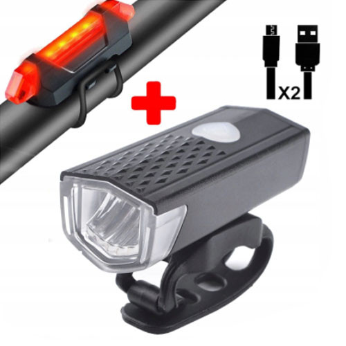 Фара велосипедная передняя и задняя AQY-0108A-XPE, габарит 5LED,комплект, micro USB
Фара велосипедная передняя и задняя AQY-0108A-XPE, габарит 5LED,комплект, micro USB
