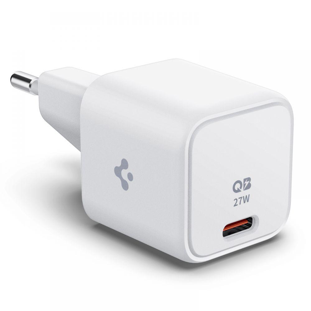 Сетевое зарядное устройство-адаптер Spigen PE2103EU ArcStation Network Charger 27W White
Сетевое зарядное устройство-адаптер Spigen PE2103EU ArcStation Network Charger 27W White