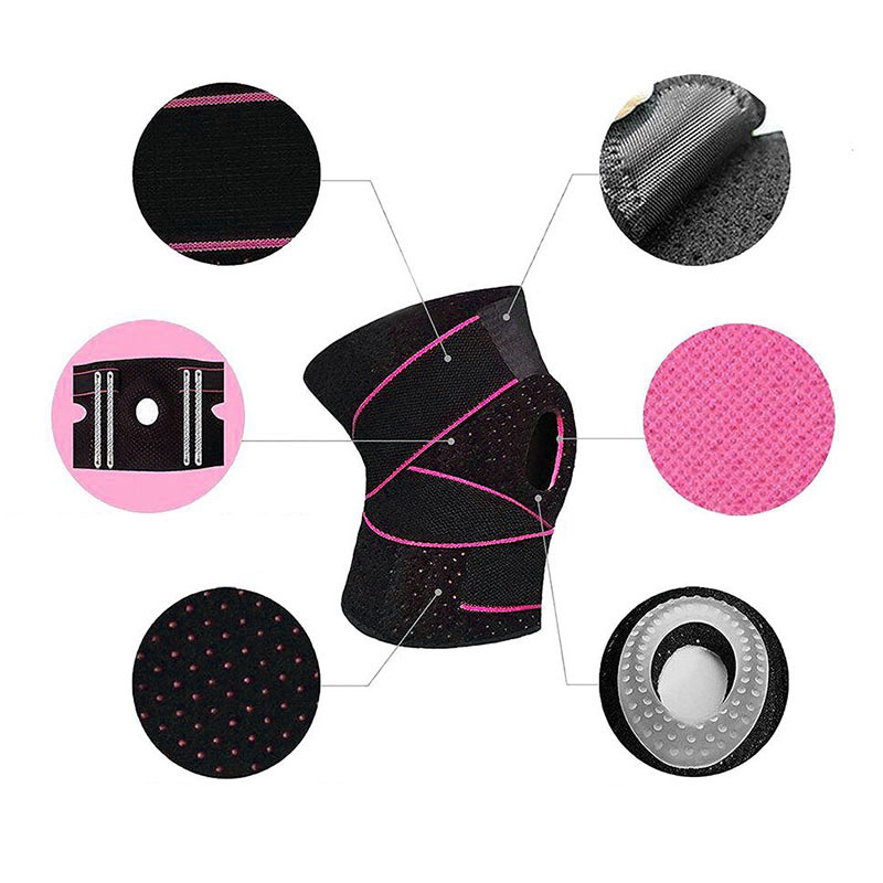 Наколенник бандаж AOLIKES HX-7908 Black + Pink для коленного сустава с пателярным кольцом
Наколенник бандаж AOLIKES HX-7908 Black + Pink для коленного сустава с пателярным кольцом