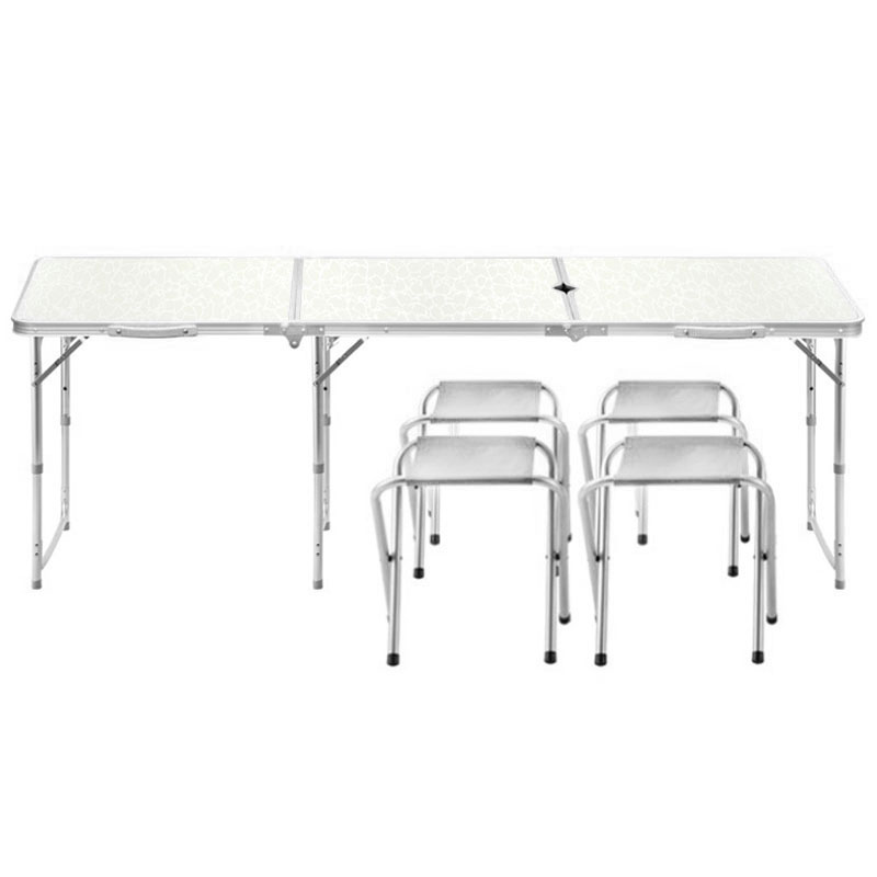 Стол складной Lanyu L-3-U White с 4 стульями и отверстием для зонта туристический для пикника
Стол складной Lanyu L-3-U White с 4 стульями и отверстием для зонта туристический для пикника