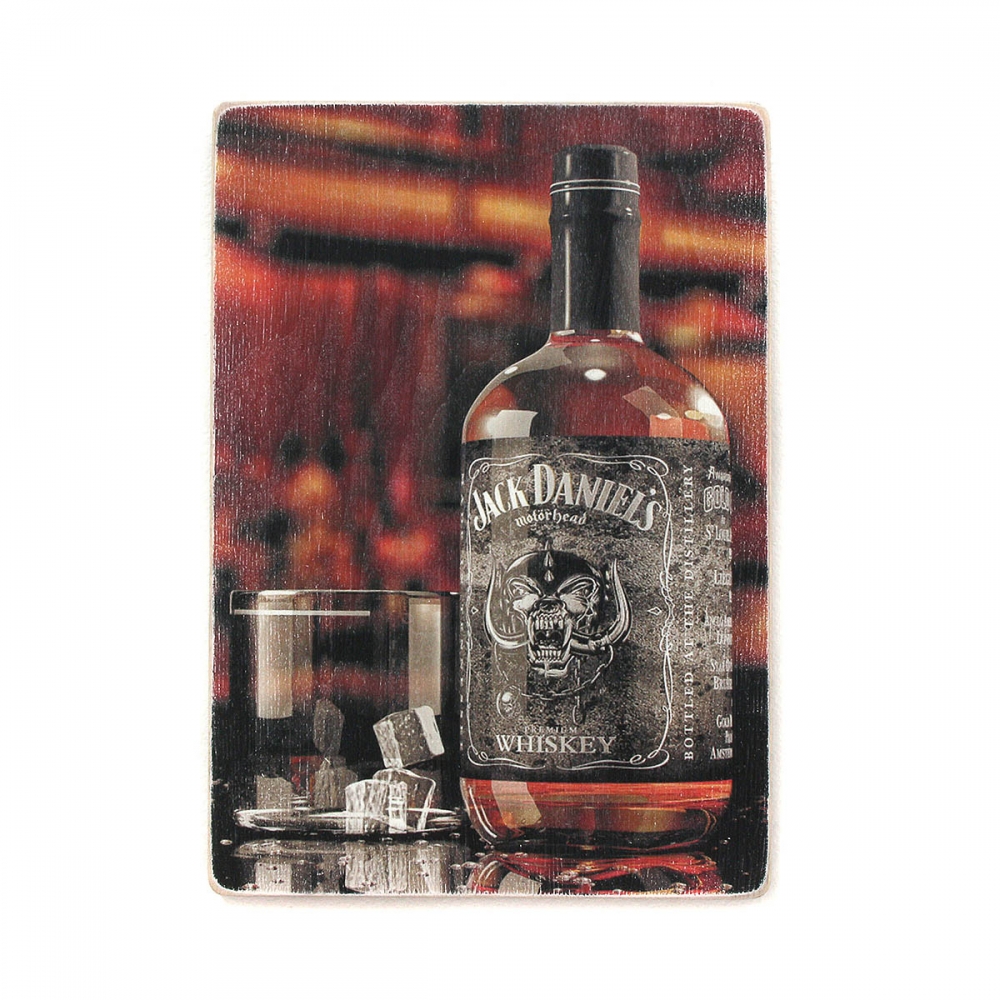 Деревянный постер Алкоголь Jack Daniel's. Бутылка Jack Daniel's и стакан со льдом А2
Деревянный постер Алкоголь Jack Daniel's. Бутылка Jack Daniel's и стакан со льдом А2