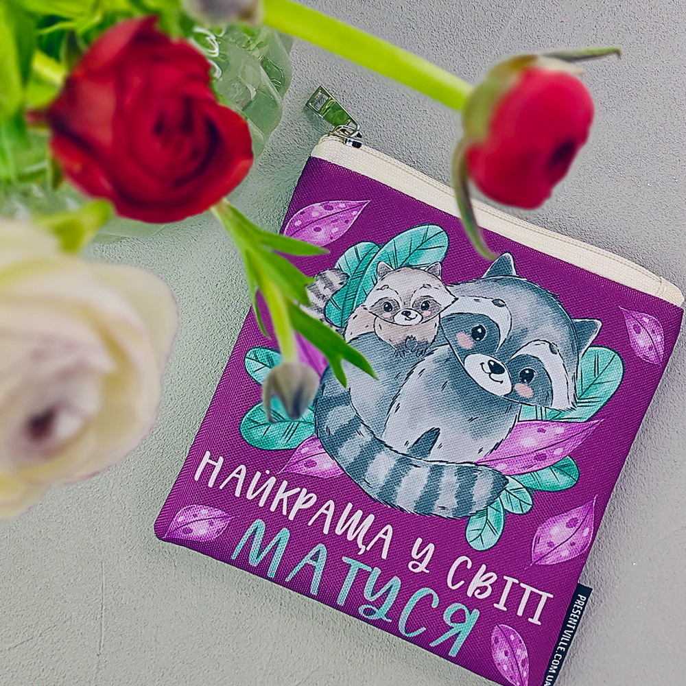 Косметичка квадратная Basic Найкраща у світі матуся Presentville 16х16 см 000180205
Косметичка квадратная Basic Найкраща у світі матуся Presentville 16х16 см 000180205