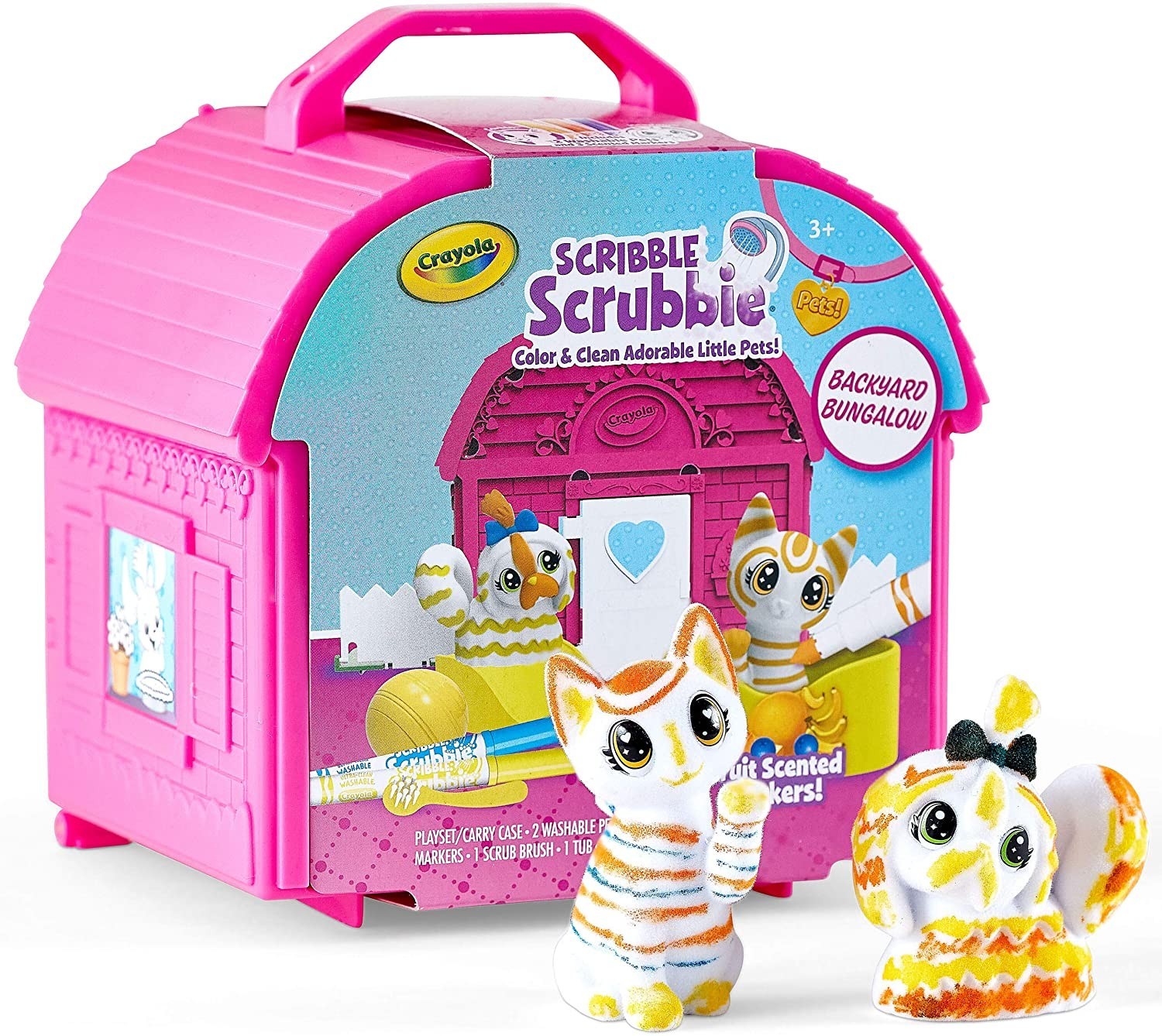 Набор для творчества Crayola Scribble Scrubbie Pets Мои любимцы На заднем дворе (74-7428)
Набор для творчества Crayola Scribble Scrubbie Pets Мои любимцы На заднем дворе (74-7428)