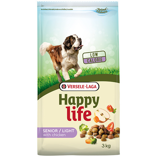 Сухой корм Happy Life Senior Light with Chicken для пожилых собак с лишним весом, курица 15 кг
Сухой корм Happy Life Senior Light with Chicken для пожилых собак с лишним весом, курица 15 кг