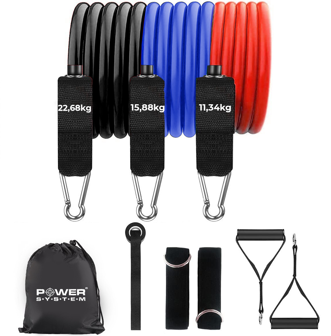 Универсальный набор трубчатых эспандеров Power System PS-4098 Ultimate Expander Set
Универсальный набор трубчатых эспандеров Power System PS-4098 Ultimate Expander Set