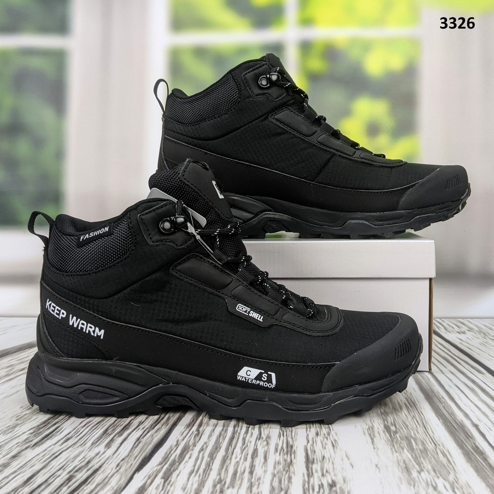 Ботинки мужские зимние YIKE черные спортивного типа с защитным носком на пенковой подошве 41 р (25,8 см) 3326
Ботинки мужские зимние YIKE черные спортивного типа с защитным носком на пенковой подошве 41 р (25,8 см) 3326