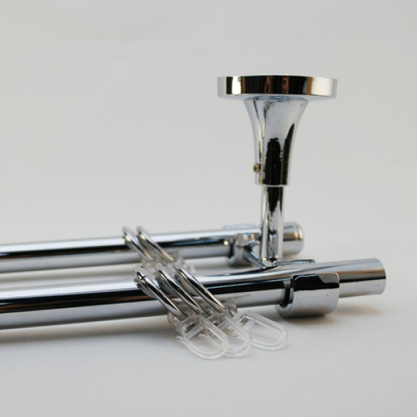 Карниз для штор двойной металлический ø 16+16 мм ,без наконечника 3 метра
Карниз для штор двойной металлический ø 16+16 мм ,без наконечника 3 метра