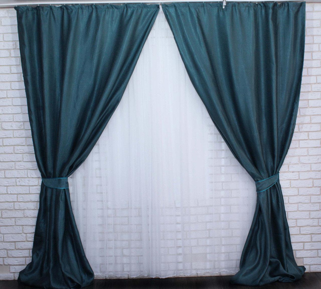 Комплект штор Chtextil з тканини блекаут -софт Люкс Бирюза Ширина каждой шторы по 1м
Комплект штор Chtextil з тканини блекаут -софт Люкс Бирюза Ширина каждой шторы по 1м