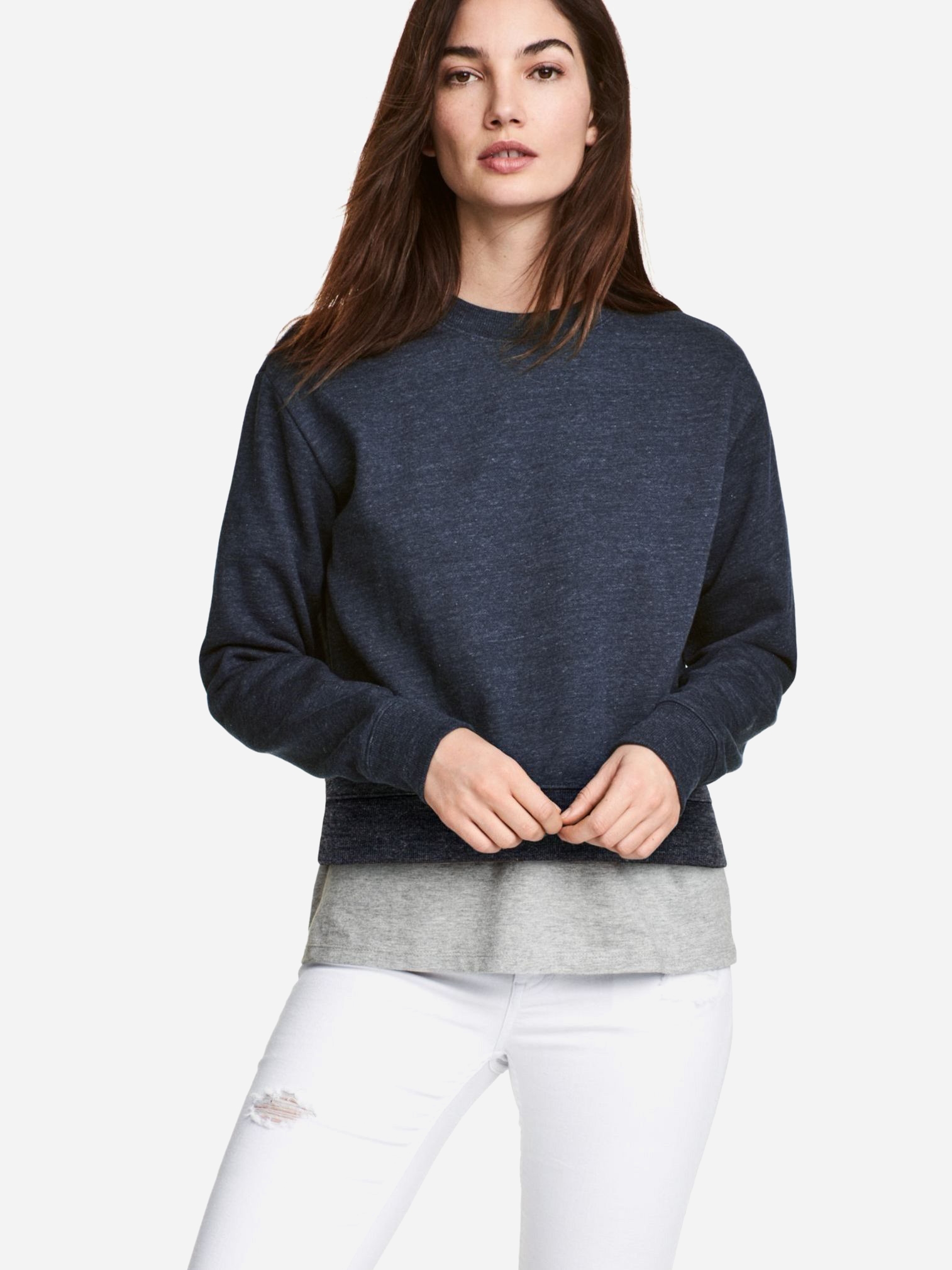 Свитшот H&M 4662505RP21 Темно-синий меланж, Свитшот H&M 4662505RP21 L Темно-синий меланж
Свитшот H&M 4662505RP21 Темно-синий меланж, Свитшот H&M 4662505RP21 L Темно-синий меланж