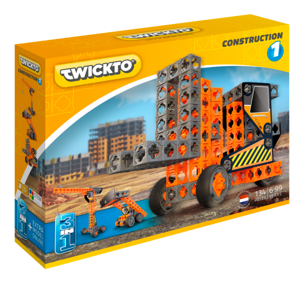 Конструктор Twickto Construction-1 134 элемента (кран, погрузчик, экскаватор) (15073822) 
Конструктор Twickto Construction-1 134 элемента (кран, погрузчик, экскаватор) (15073822)