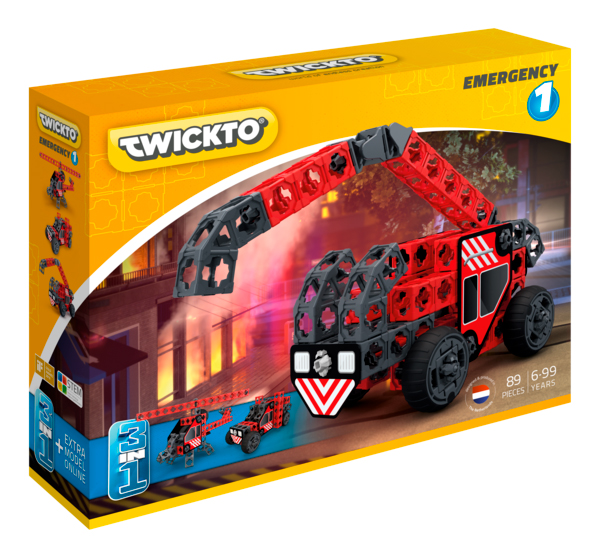 Конструктор Twickto Emergency-1 89 элементов (пожарная машина, вертолет, багги) (15073824)
Конструктор Twickto Emergency-1 89 элементов (пожарная машина, вертолет, багги) (15073824)