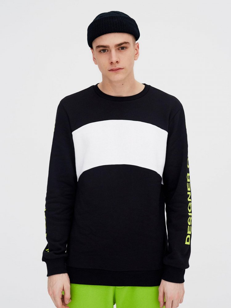 Свитшот Pull & Bear XAZ299015WAQC Черный с белым, Свитшот Pull & Bear XAZ299015WAQC M Черный с белым
Свитшот Pull & Bear XAZ299015WAQC Черный с белым, Свитшот Pull & Bear XAZ299015WAQC M Черный с белым