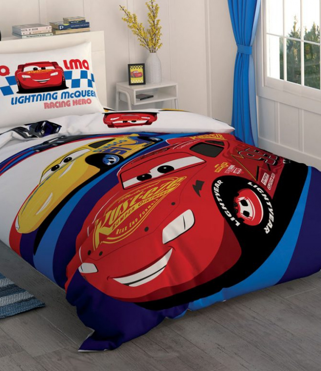 Комплект постельного белья Tac Disney DH Cars Race полуторный ранфорс арт.TAC60259515
Комплект постельного белья Tac Disney DH Cars Race полуторный ранфорс арт.TAC60259515