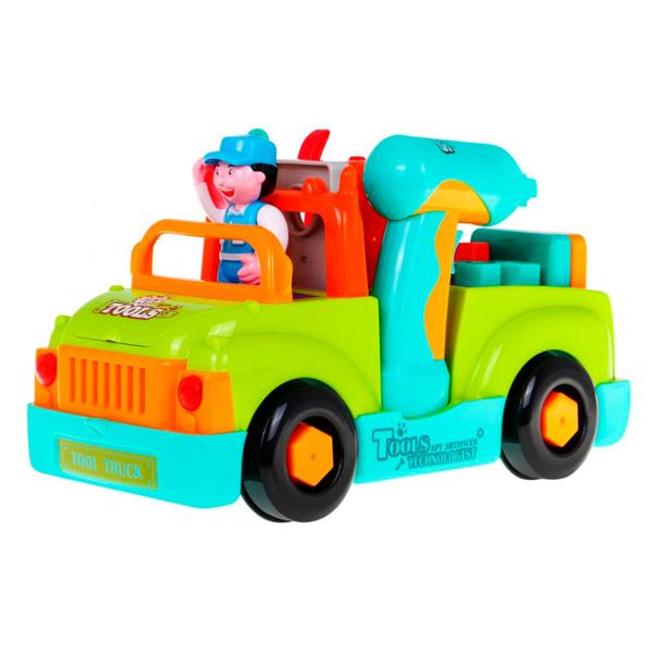 Машинка музыкальная Hola Toys с набором инструментов, мелодии и звуковые эффекты 6109
Машинка музыкальная Hola Toys с набором инструментов, мелодии и звуковые эффекты 6109