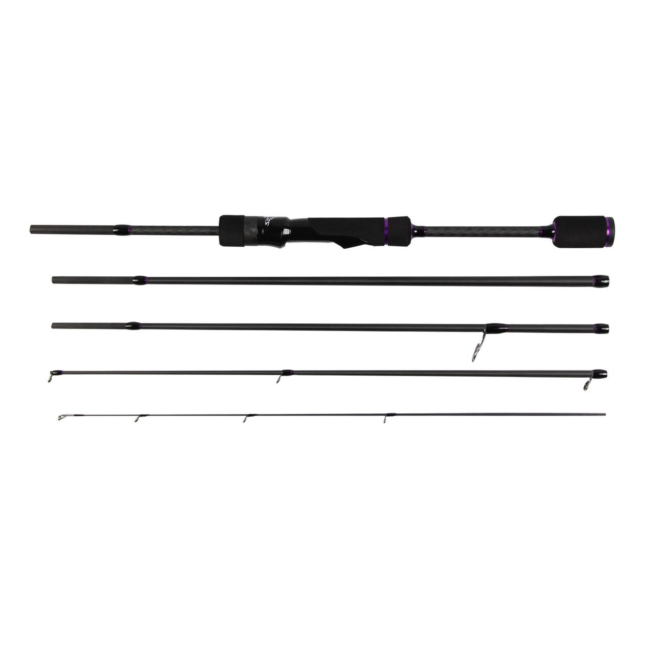 Спиннинговое удилище пятичастник тревел модель Golden Catch Wanderer WRS-765LS 2.29 м 2-12 гр (тубус)
Спиннинговое удилище пятичастник тревел модель Golden Catch Wanderer WRS-765LS 2.29 м 2-12 гр (тубус)