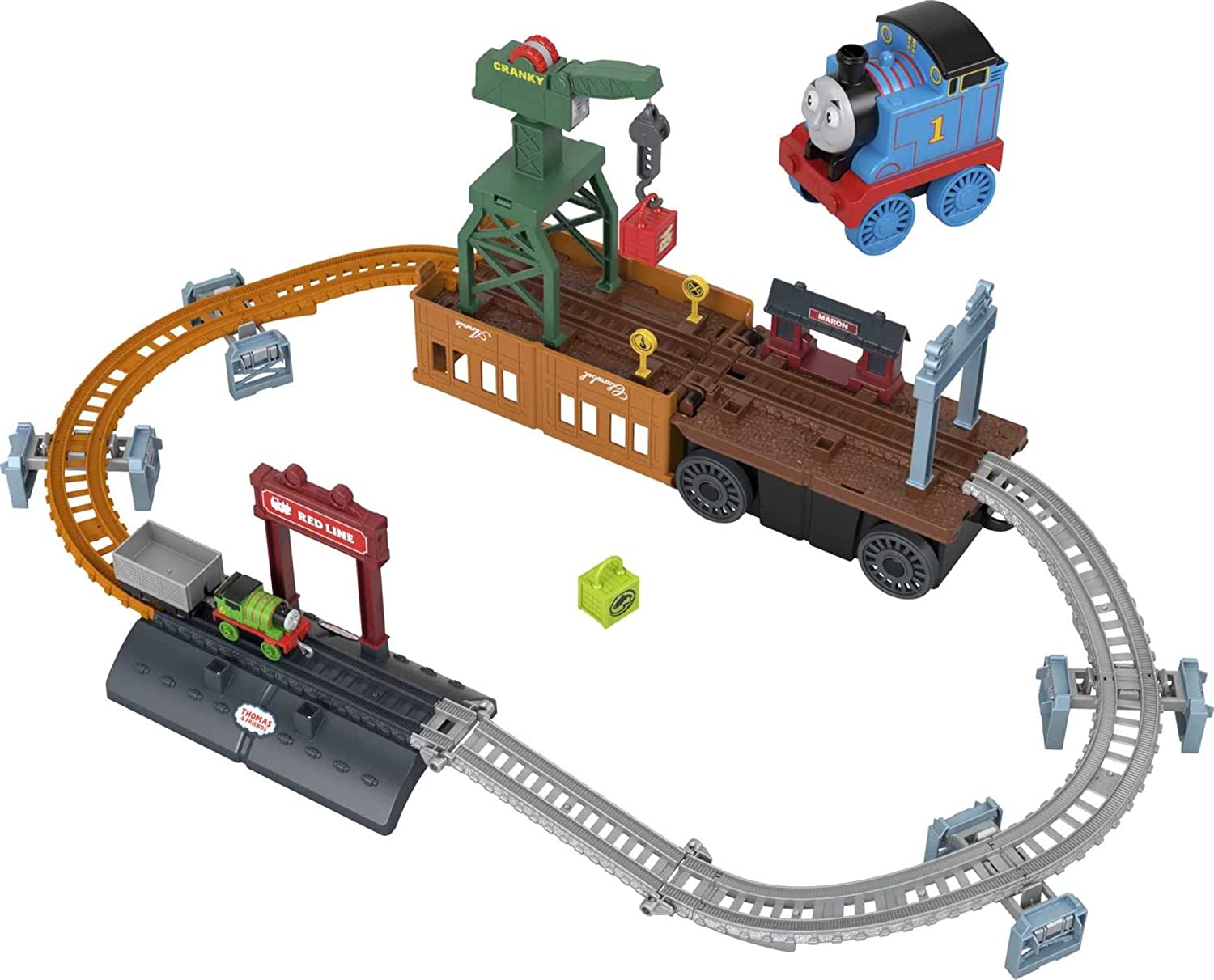Железная Дорога Трансформер Томас и Друзья Thomas Friends Transforming Playset Fisher-Price GXH08
Железная Дорога Трансформер Томас и Друзья Thomas Friends Transforming Playset Fisher-Price GXH08