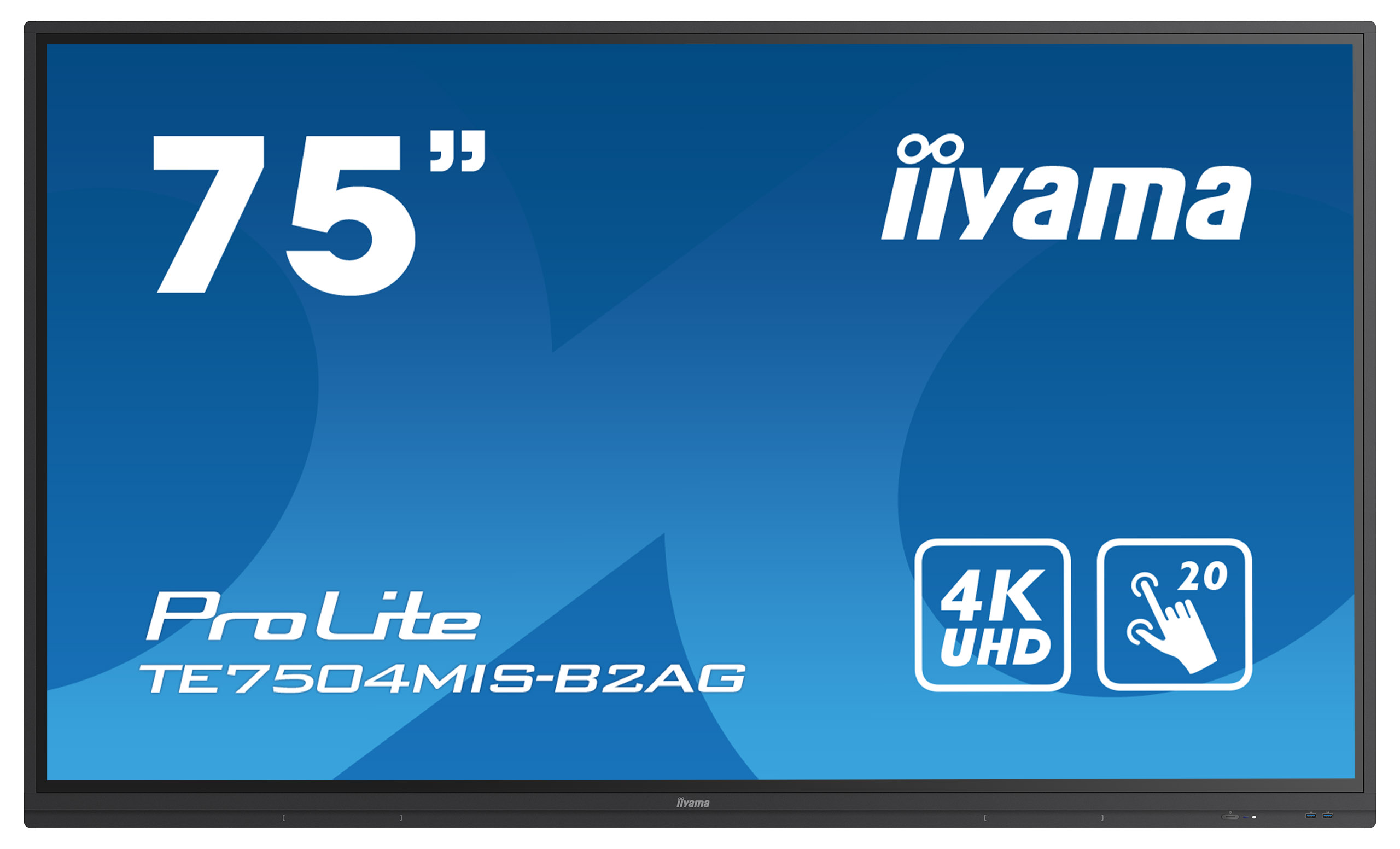 Монитор Iiyama Interaktywny Ekran Dotykowy Prolite Te7504Mis-B2Ag 75" Ips 4K Uhd Iiware Android Wifi 24/7
Монитор Iiyama Interaktywny Ekran Dotykowy Prolite Te7504Mis-B2Ag 75" Ips 4K Uhd Iiware Android Wifi 24/7