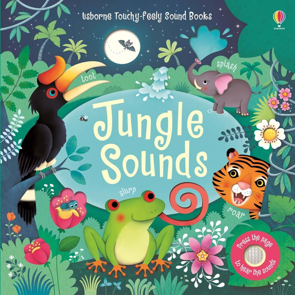 Музыкальная книга Usborne Усборн Звуки Джунглей английский язык (9781409597704)
Музыкальная книга Usborne Усборн Звуки Джунглей английский язык (9781409597704)