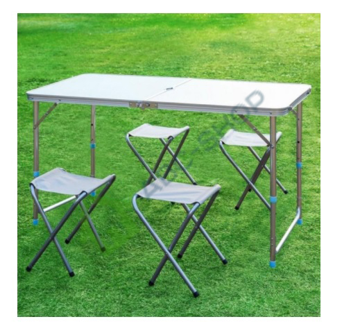 Розкладний стіл валізу для пікніка зі стільцями 120Х60Х70 см Folding Table Білий(2 режими висоти) (327883)
Розкладний стіл валізу для пікніка зі стільцями 120Х60Х70 см Folding Table Білий(2 режими висоти) (327883)