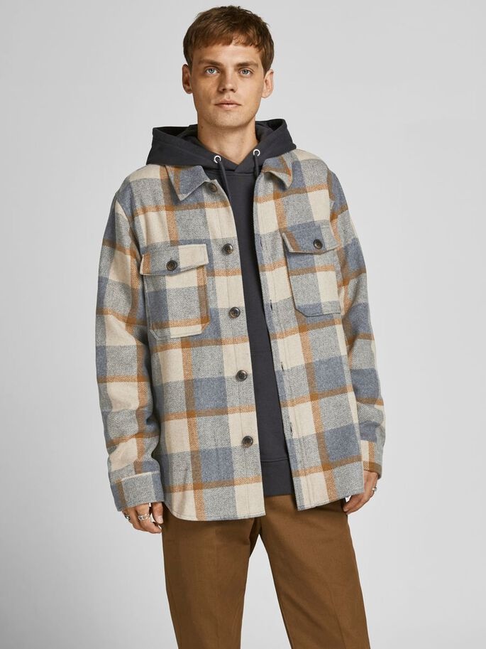 Куртка-рубашка Jack & Jones JOROLLIE CHECK SHIRT JACKET LS LN XXL Бежевый 12198798-Malt Ball-Detail:/CHECK
Куртка-рубашка Jack & Jones JOROLLIE CHECK SHIRT JACKET LS LN XXL Бежевый 12198798-Malt Ball-Detail:/CHECK