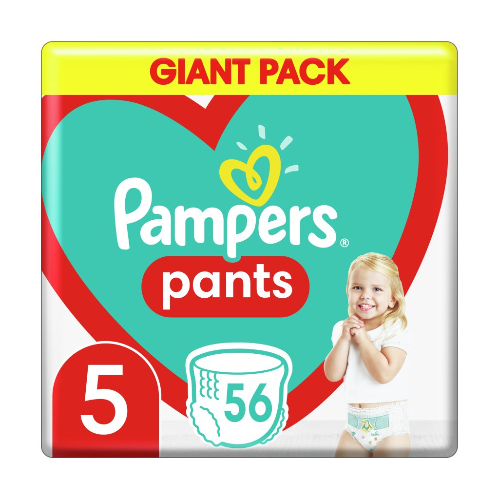 Подгузник Pampers трусики Pants Junior Размер 5 (12-17 кг) 56 шт (8006540069165)
Подгузник Pampers трусики Pants Junior Размер 5 (12-17 кг) 56 шт (8006540069165)