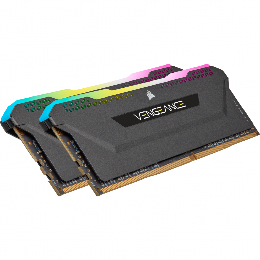 Модуль памяти для компьютера DDR4 16GB (2x8GB) 3600 MHz Vengeance RGB Pro SL Black Corsair (CMH16GX4M2Z3600C18)
Модуль памяти для компьютера DDR4 16GB (2x8GB) 3600 MHz Vengeance RGB Pro SL Black Corsair (CMH16GX4M2Z3600C18)
