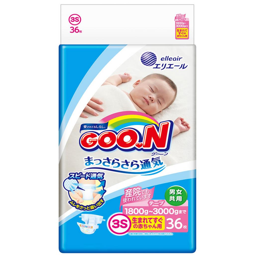 Подгузник GOO.N SSS для маловесных новорожденных 1.8 - 3.5 кг унисекс 36 шт (853887)
Подгузник GOO.N SSS для маловесных новорожденных 1.8 - 3.5 кг унисекс 36 шт (853887)
