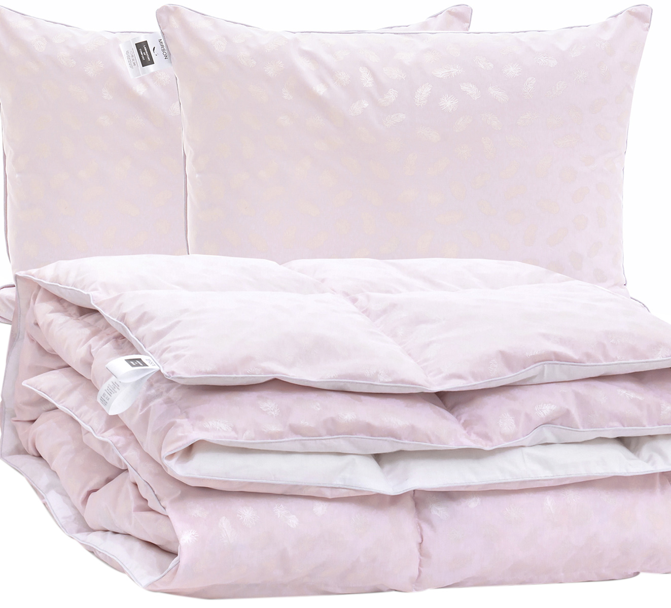 Набор пуховый MirSon №1968 Bio-Pink Деми 50% пух одеяло 220х240 + подушки 50х70 2 шт средние
Набор пуховый MirSon №1968 Bio-Pink Деми 50% пух одеяло 220х240 + подушки 50х70 2 шт средние