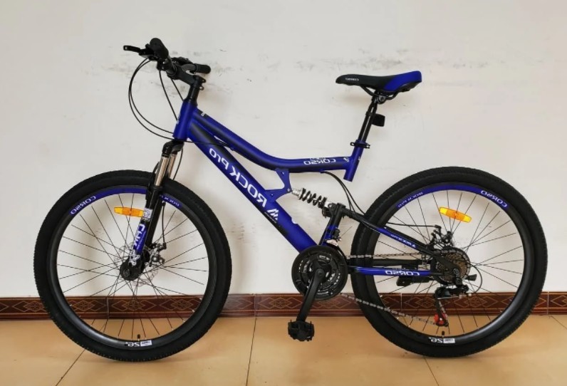 Велосипед Спортивный Горный CORSO «Rock-Pro» 26" дюймов 37925 рама металлическая, SunRun 21 скорость, собран на 75%
Велосипед Спортивный Горный CORSO «Rock-Pro» 26" дюймов 37925 рама металлическая, SunRun 21 скорость, собран на 75%