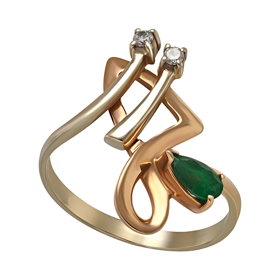 Золотое кольцо с изумрудом и фианитами Tango Jewellery Company 377647 размер 16
Золотое кольцо с изумрудом и фианитами Tango Jewellery Company 377647 размер 16