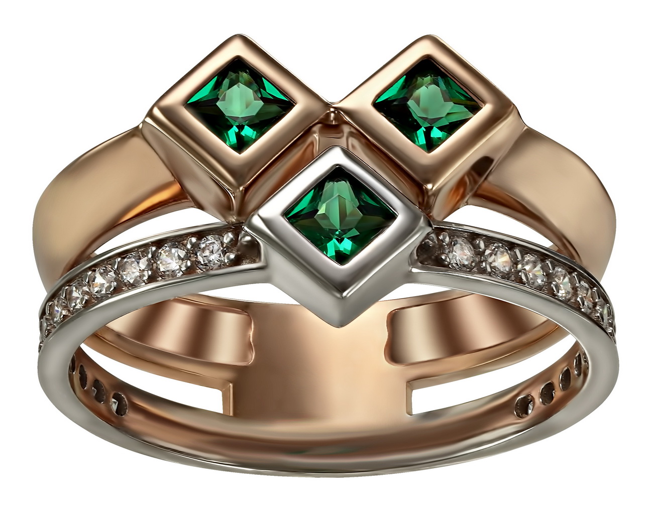 Золотое кольцо с изумрудами и фианитами Tango Jewellery Company 377746 размер 18.5
Золотое кольцо с изумрудами и фианитами Tango Jewellery Company 377746 размер 18.5