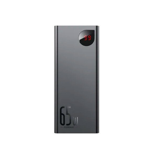 PowerBank Baseus Adaman Metal Digital Display Quick Charge 65W 20000mAh PRIMDA-D01
PowerBank Baseus Adaman Metal Digital Display Quick Charge 65W 20000mAh PRIMDA-D01