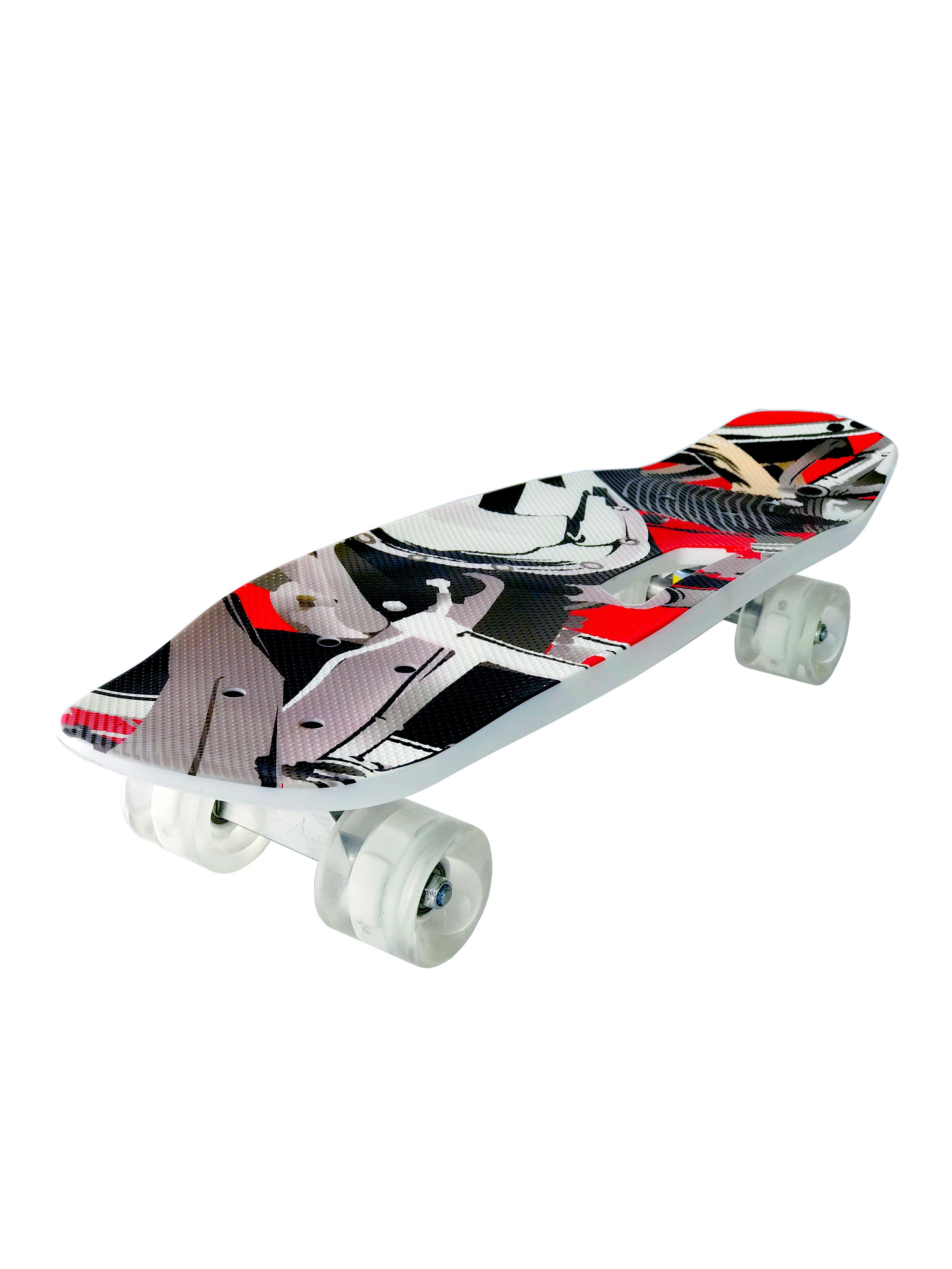 Скейт Пенни борд круизер с ручкой C 40311 Best Board PU светящиеся Черно-красный
Скейт Пенни борд круизер с ручкой C 40311 Best Board PU светящиеся Черно-красный
