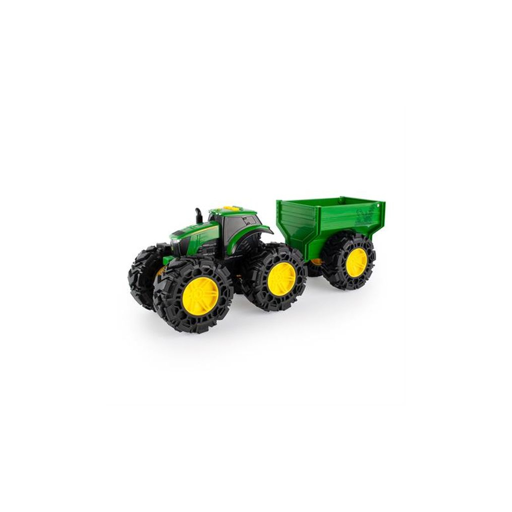 Спецтехника John Deere Kids Monster Treads с прицепом и большими колесами (47353)
Спецтехника John Deere Kids Monster Treads с прицепом и большими колесами (47353)