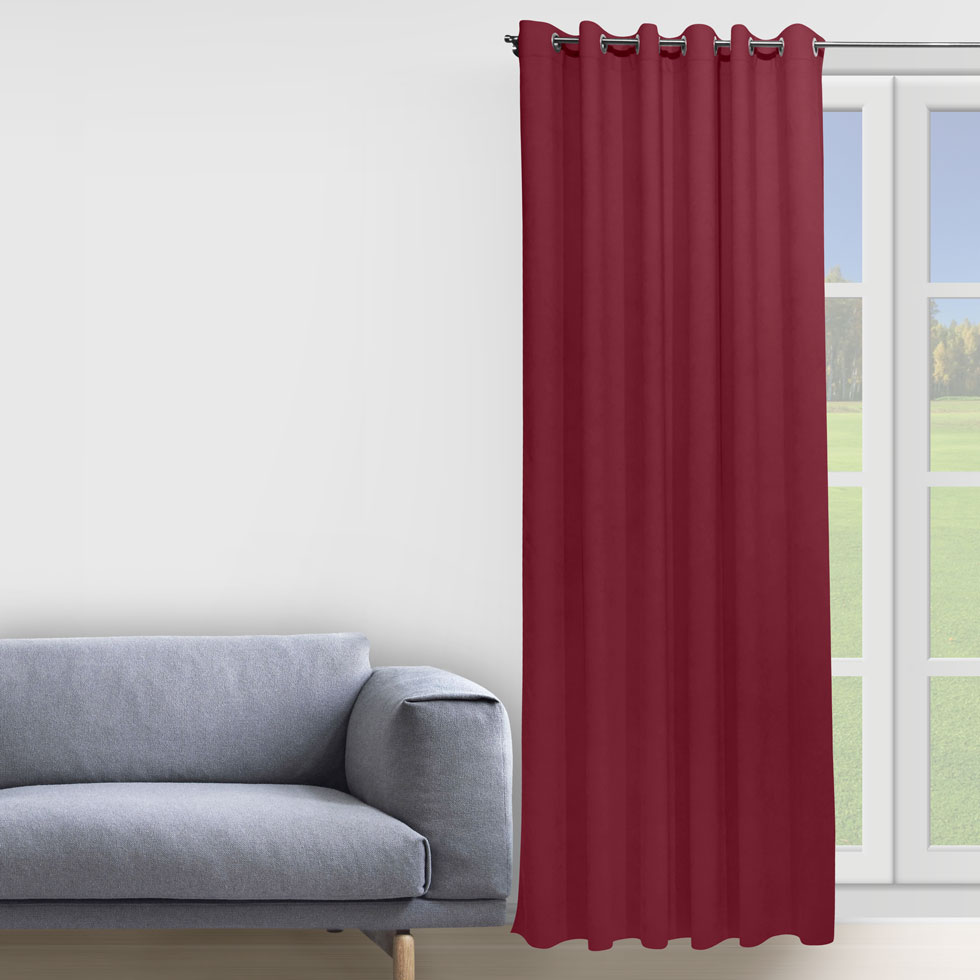 Комплект штор Decorator 2 шт 200х258 бордовый микровелюр на люверсах D009
Комплект штор Decorator 2 шт 200х258 бордовый микровелюр на люверсах D009