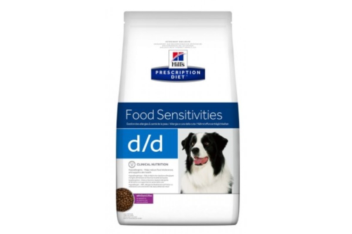 Hill's Prescription Diet d/d Food Sensitivities корм для собак аллергиков (утка) (2 кг)
Hill's Prescription Diet d/d Food Sensitivities корм для собак аллергиков (утка) (2 кг)