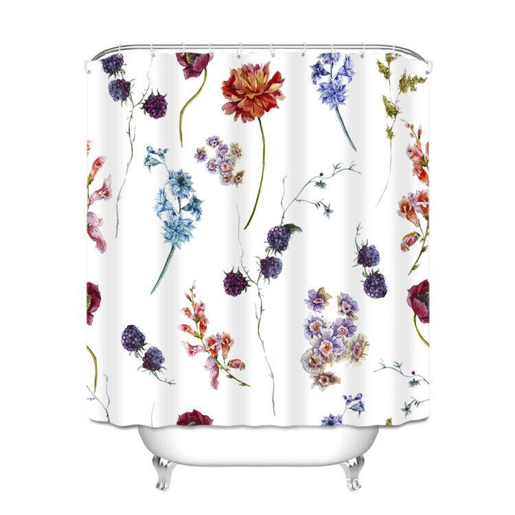 Штора для ванной с цветочным принтом белая Wild flowers 180 х 180 см Berni Home Белый (59444)
Штора для ванной с цветочным принтом белая Wild flowers 180 х 180 см Berni Home Белый (59444)