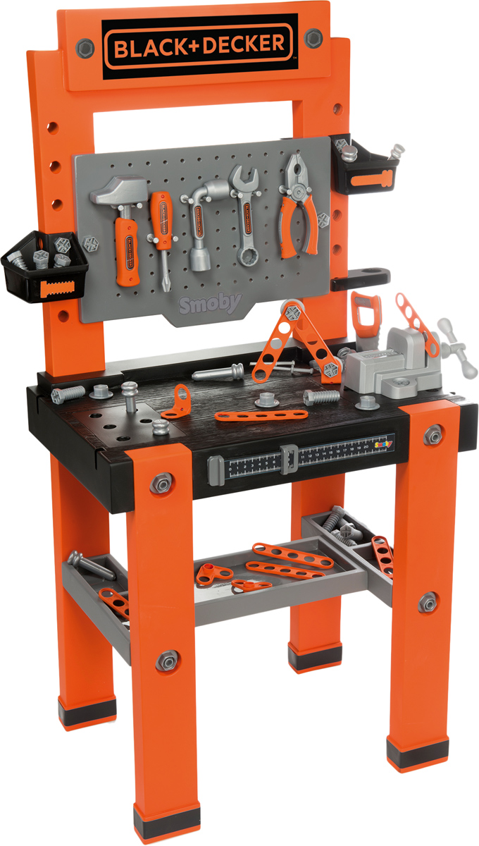 Игровой набор Smoby Toys Black+Decker Мастерская с 2 боксами и 79 аксессуарами (360700) (3032163607007)
Игровой набор Smoby Toys Black+Decker Мастерская с 2 боксами и 79 аксессуарами (360700) (3032163607007)