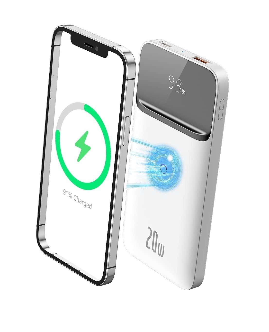 Павербанк Baseus Magnetic wireless Quick Charge 10000mAh 20W для iPhone 12-13|12-13 Pro|Max|Watch| AirPods| iPad| Samsung| Xiaomi| Huawei| Lenovo| Oppo White
Павербанк Baseus Magnetic wireless Quick Charge 10000mAh 20W для iPhone 12-13|12-13 Pro|Max|Watch| AirPods| iPad| Samsung| Xiaomi| Huawei| Lenovo| Oppo White