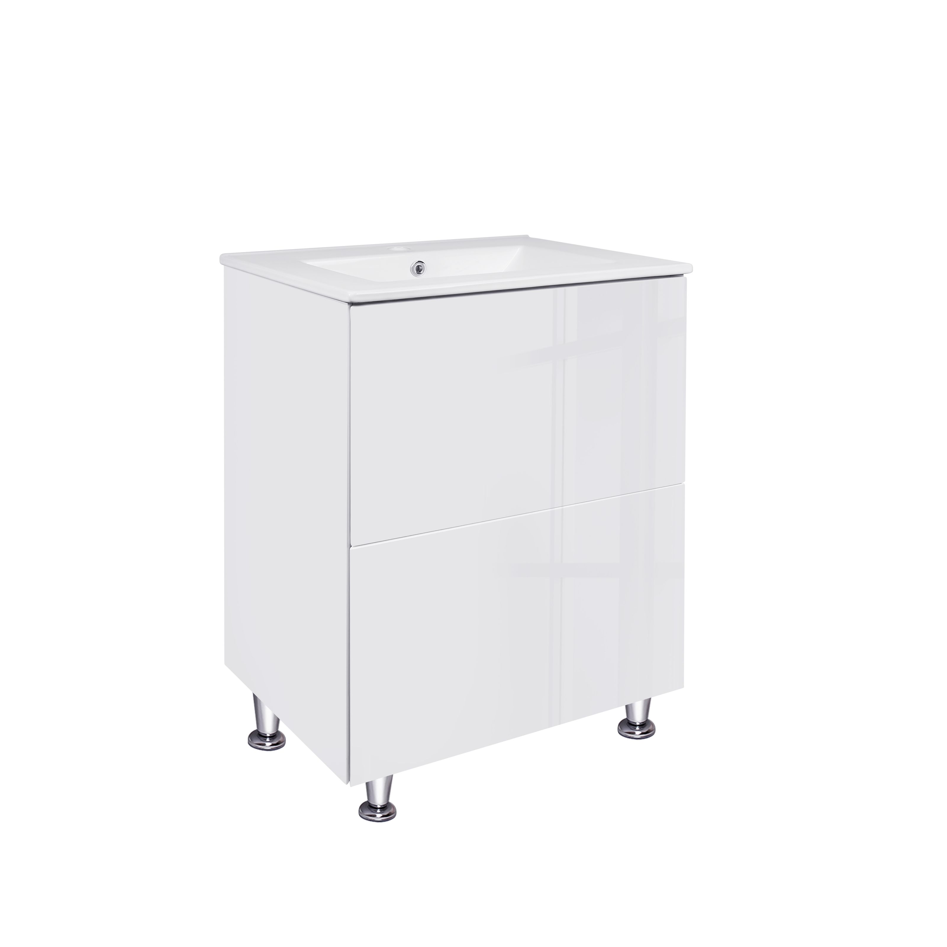 Тумбочка с умывальником для ванной Q-TAP Tern 61x84x47см напольная белый QT1771TNL6013060CW
Тумбочка с умывальником для ванной Q-TAP Tern 61x84x47см напольная белый QT1771TNL6013060CW