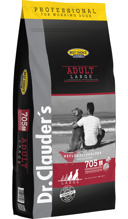 Сухой корм для собак крупных и гигантских пород Dr.Clauder’s Best Choice Adult Large 20 кг
Сухой корм для собак крупных и гигантских пород Dr.Clauder’s Best Choice Adult Large 20 кг