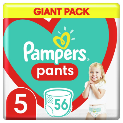 Подгузник Pampers трусики Pants Junior Размер 5 (12-17 кг) 56 шт (8006540069165)
Подгузник Pampers трусики Pants Junior Размер 5 (12-17 кг) 56 шт (8006540069165)