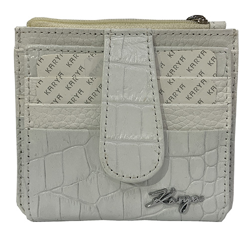 Визитница женская из натуральной кожи белого цвета KARYA 0018-500
Визитница женская из натуральной кожи белого цвета KARYA 0018-500