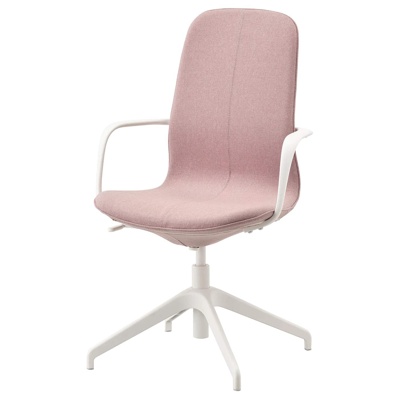 Крісло для конференцій з підлокітниками LANGFJALL 104 см IKEA 692.526.46 білий/рожевий
Крісло для конференцій з підлокітниками LANGFJALL 104 см IKEA 692.526.46 білий/рожевий