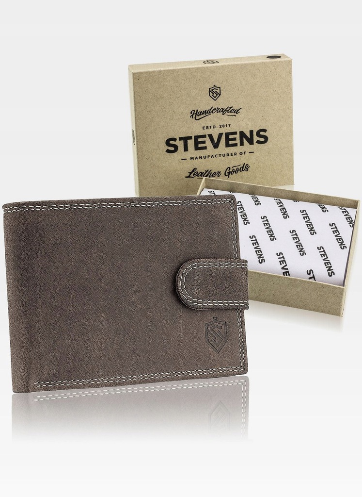 Кошелек мужской кожаный, портмоне STEVENS, коричневый, нубук 10 х 12,5 х 2,3 см (Z04-325A-RFID) с защитой RFID
Кошелек мужской кожаный, портмоне STEVENS, коричневый, нубук 10 х 12,5 х 2,3 см (Z04-325A-RFID) с защитой RFID