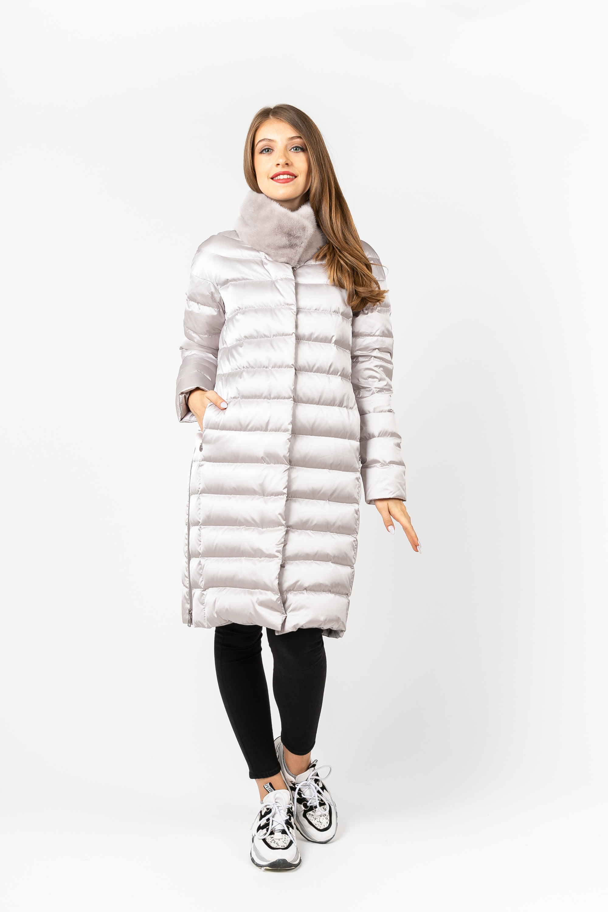 Пуховик PARKA+ 0533 со стойкой с мехом норки Срібний, Пуховик PARKA+ 0533 со стойкой с мехом норки Срібний 48
Пуховик PARKA+ 0533 со стойкой с мехом норки Срібний, Пуховик PARKA+ 0533 со стойкой с мехом норки Срібний 48