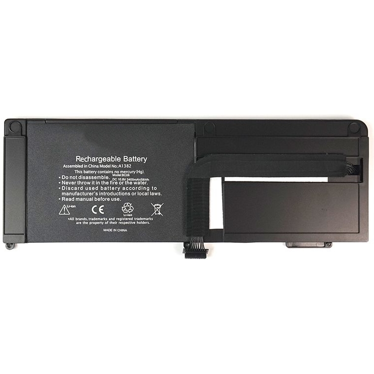 Аккумулятор A1382 для MacBook Pro 15.4 2011-2012 (A1286, MC721, MC723, MC118)
Аккумулятор A1382 для MacBook Pro 15.4 2011-2012 (A1286, MC721, MC723, MC118)